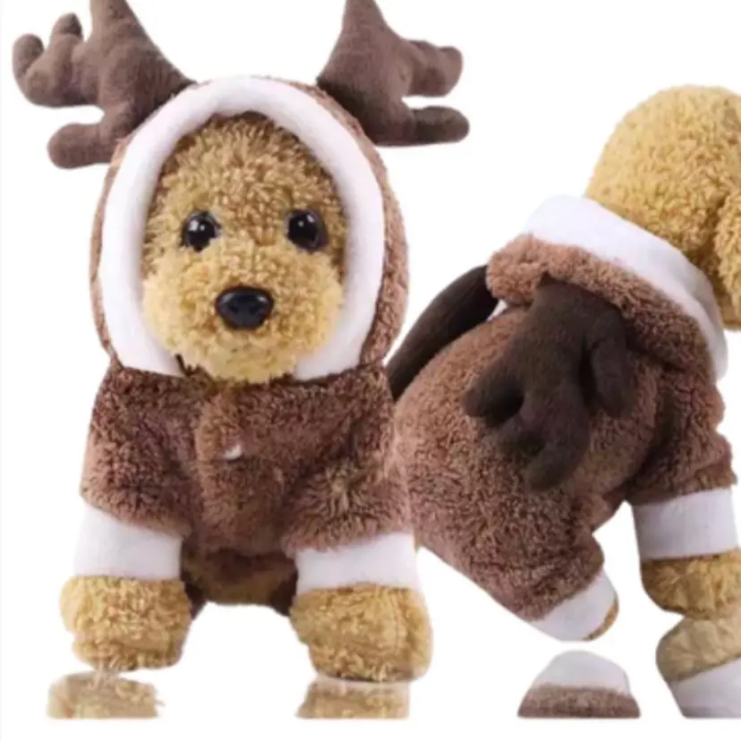 Brown Raindeer Dog Costume