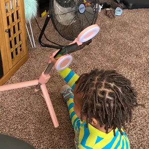 Product Review of New 6 in 1 Selfie Stick With Fill Light, 67" Phone Tripod & Wireless Remote Page Turner,Bluetooth Camera Video Recording Remote,Music Control, for iPhone ,iPad ,iOS,Android from v**g