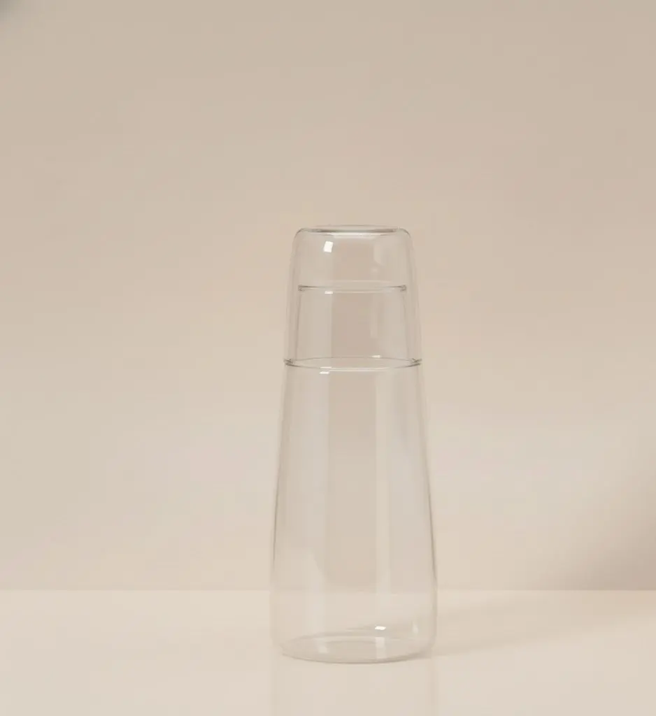 Clear Glass Carafe