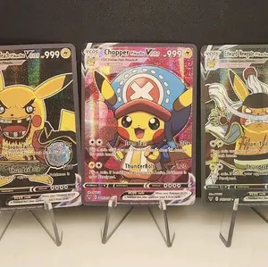 One Piece Pikachu Cosplay cards 3 Fan art cards