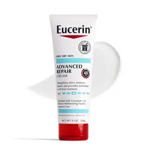 Eucerin Advanced Repair Body Cream, Fragrance Free,