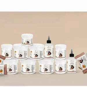 Set Soaps turmeric Face & body cream/ exfoliante gently