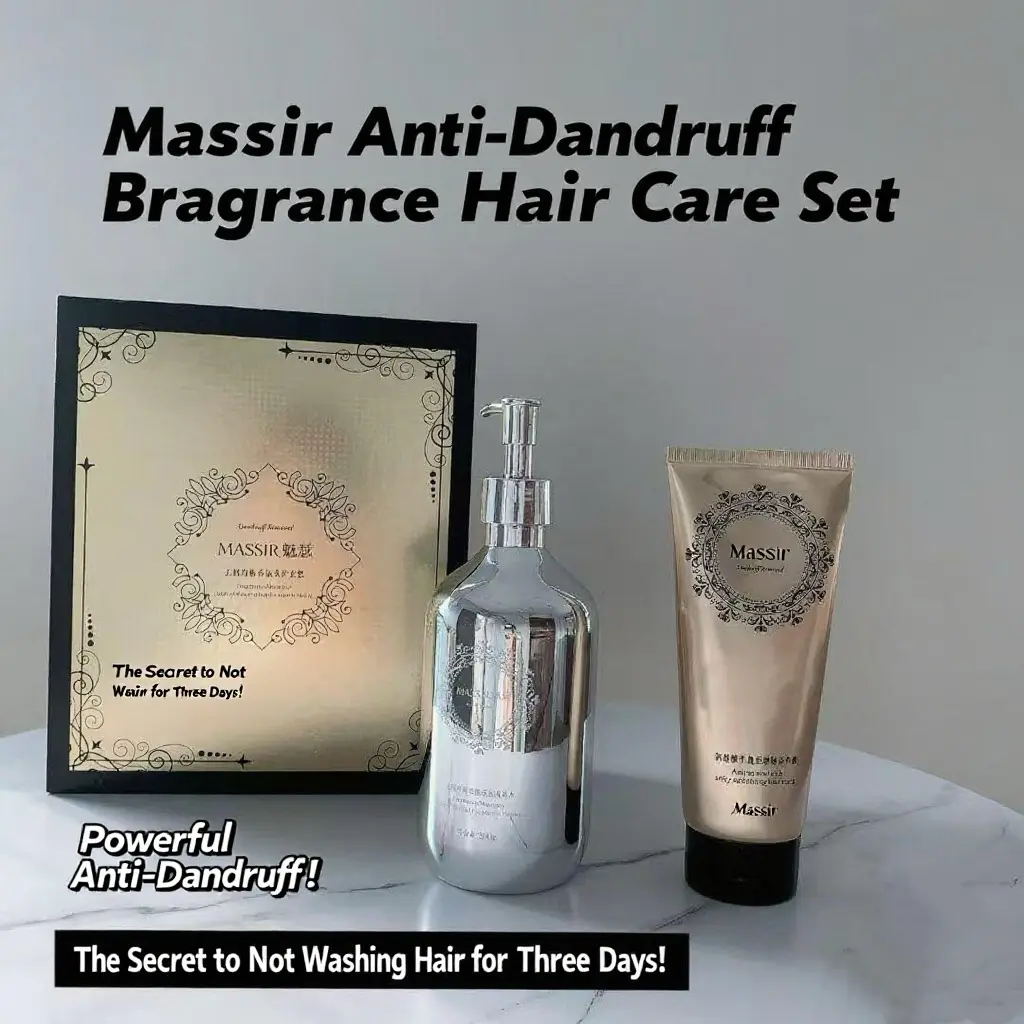MASSIR Hair Care Set is here! Exceptional anti-dandruff effect, balanced fragrance that elegance .