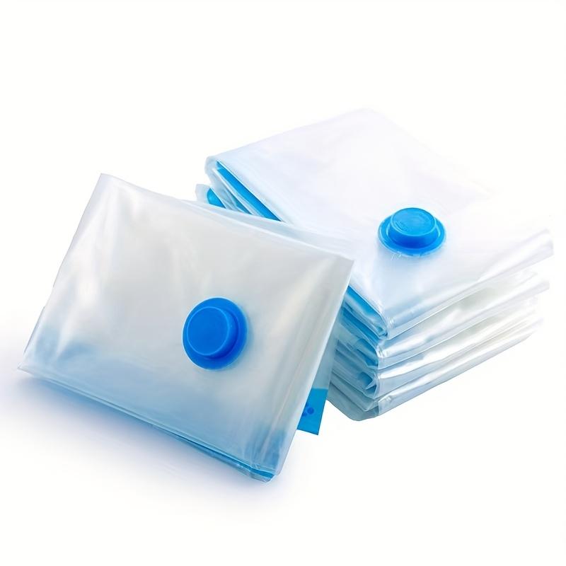 Customizable 5-piece set of extra-large vacuum storage bags (40x 60cm with 1 manual pump) - space-saving, airtight compression, dust and moisture-proof, ideal for clothing and bedding, dorm rooms, wardrobes, and moving