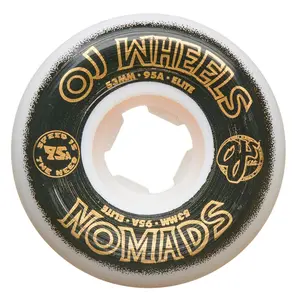 53mm Elite Nomads 95a OJ Skateboard Wheels