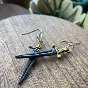 Sword Earrings Sword Earrings