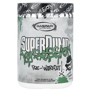 Gaspari Nutrition SuperPump Aggression™ Pre- Workout, Jersey Mobster Italian Ice, 360 g