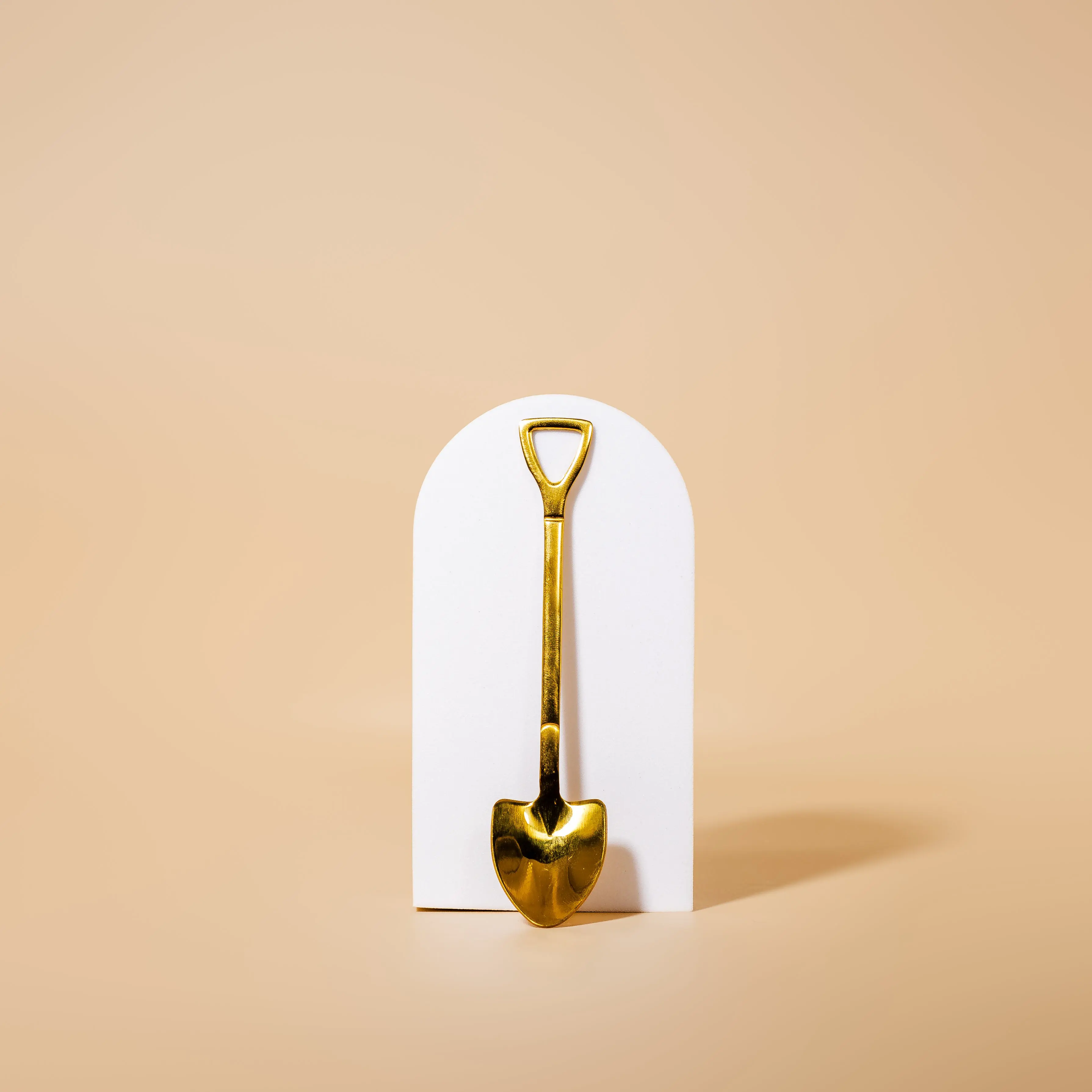 Golden Mini Skincare Shovel