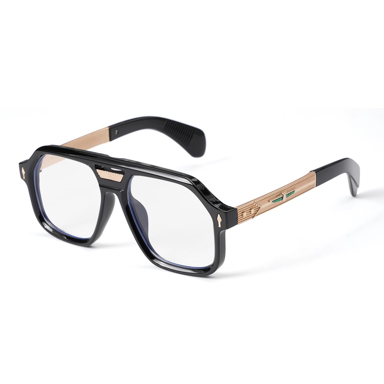 Original design, niche aviator-style auto-adjusting sunglasses with UV400 protection against ultraviolet radiation. High-end, premium sunglasses suitable for both men and women.