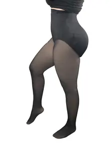 NEW Compression Band & One Seam Fleece Lined Tights - Tummy Support & Butt Lifter