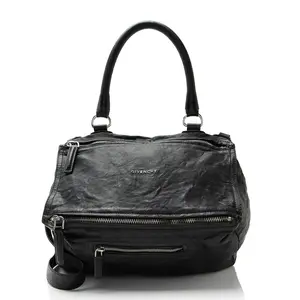 Pre-owned GIVENCHY Goatskin Shoulder Bags Pandora Medium Shoulder Bag