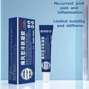 Gout cold compress gel for rheumatic swelling and pain in the knee and lumbar spine, gout stones, gout cream