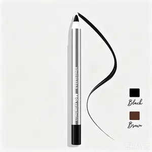 Longwear Gel Eyeliner with Sharpener – Waterproof & Smudge-Proof, Transfer-Resistant, Beginner Friendly for Tightline & Winged Look