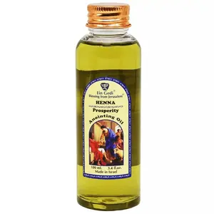 Symbolizes prosperity and spiritual abundance  Crafted by Ein Gedi Cosmetics in Israel  Pure olive oil base for a rich, nourishing feel  Perfect for rituals or personal anointing  100 ml / 3.4 Oz bottle ensures lasting use