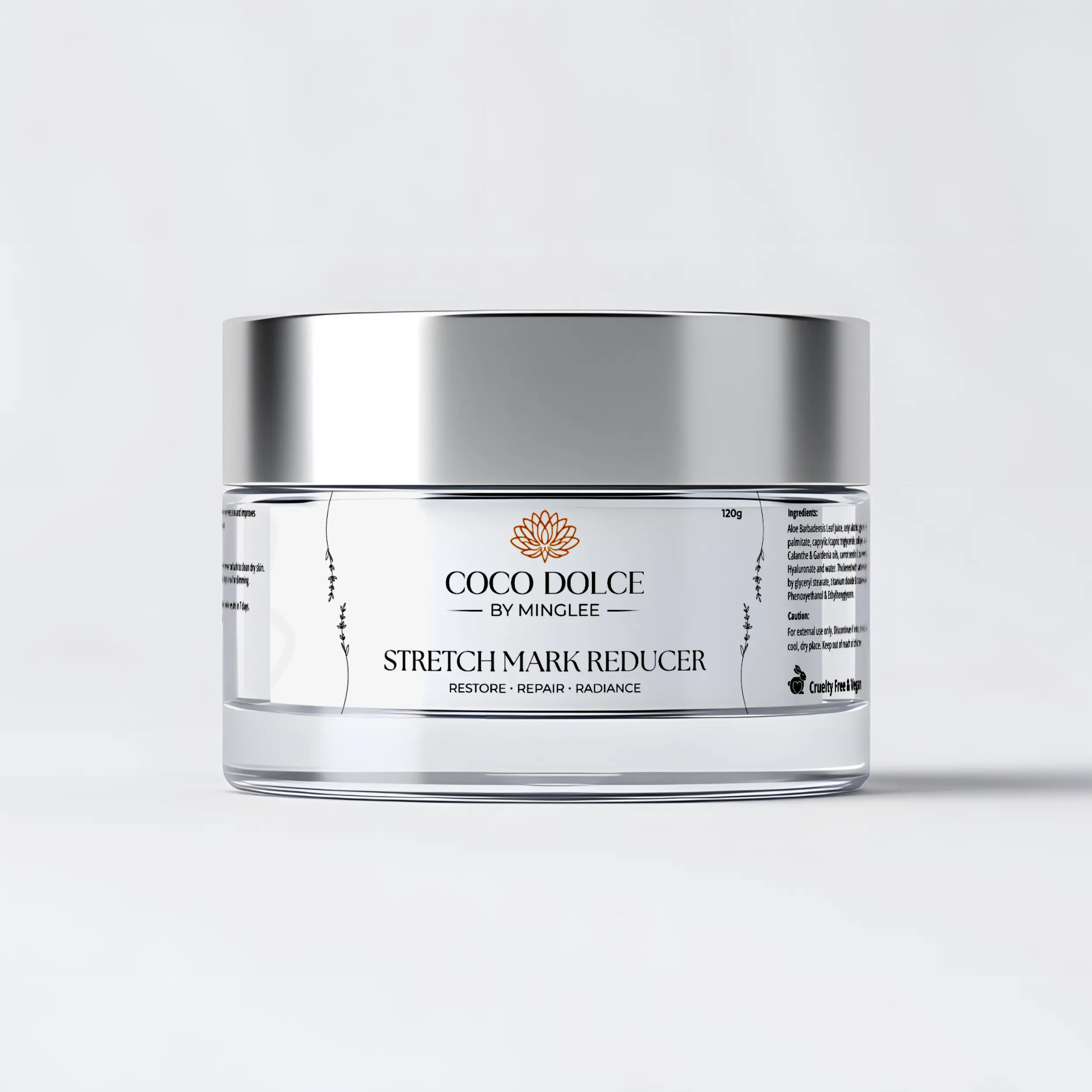 Stretch Mark Cream, Hydrating Skincare Moisturizer for Smooth Skin Health Support