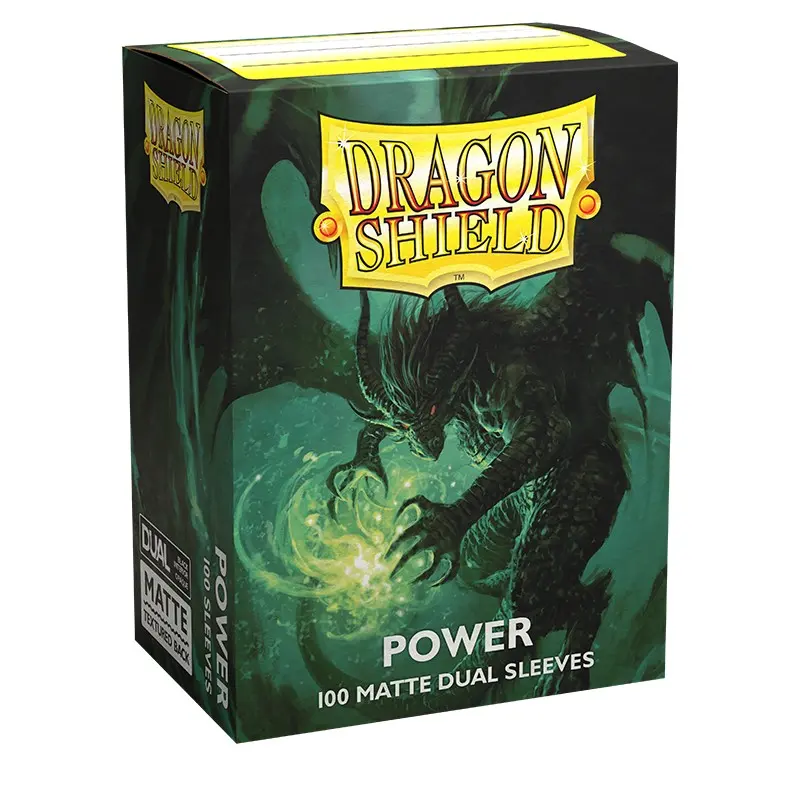Dragon Shield Sleeve: Matte Dual Power