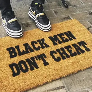 BLACK MEN DON’T CHEAT MAT
