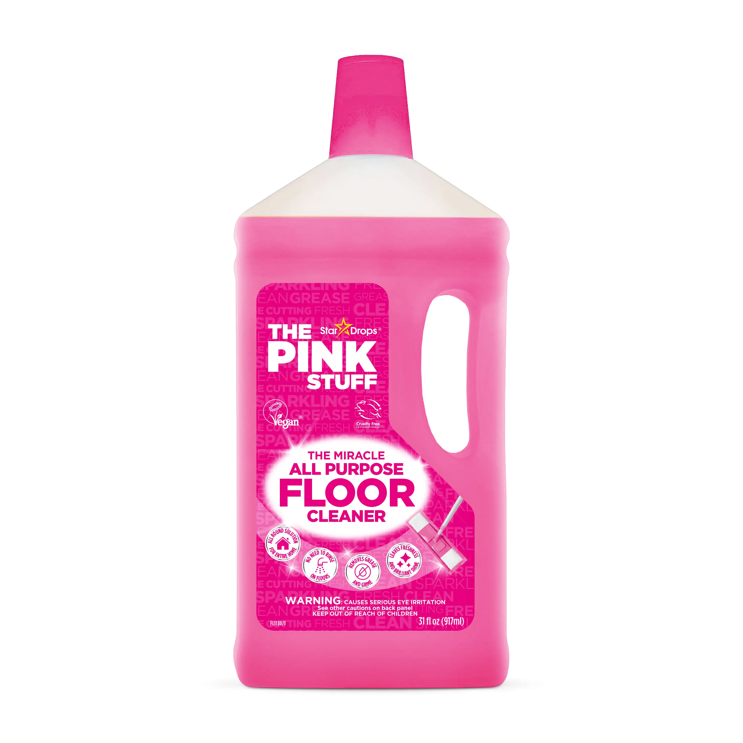 The Pink Stuff The Miracle All Purpose Floor Cleaner 33.8 Fl Oz