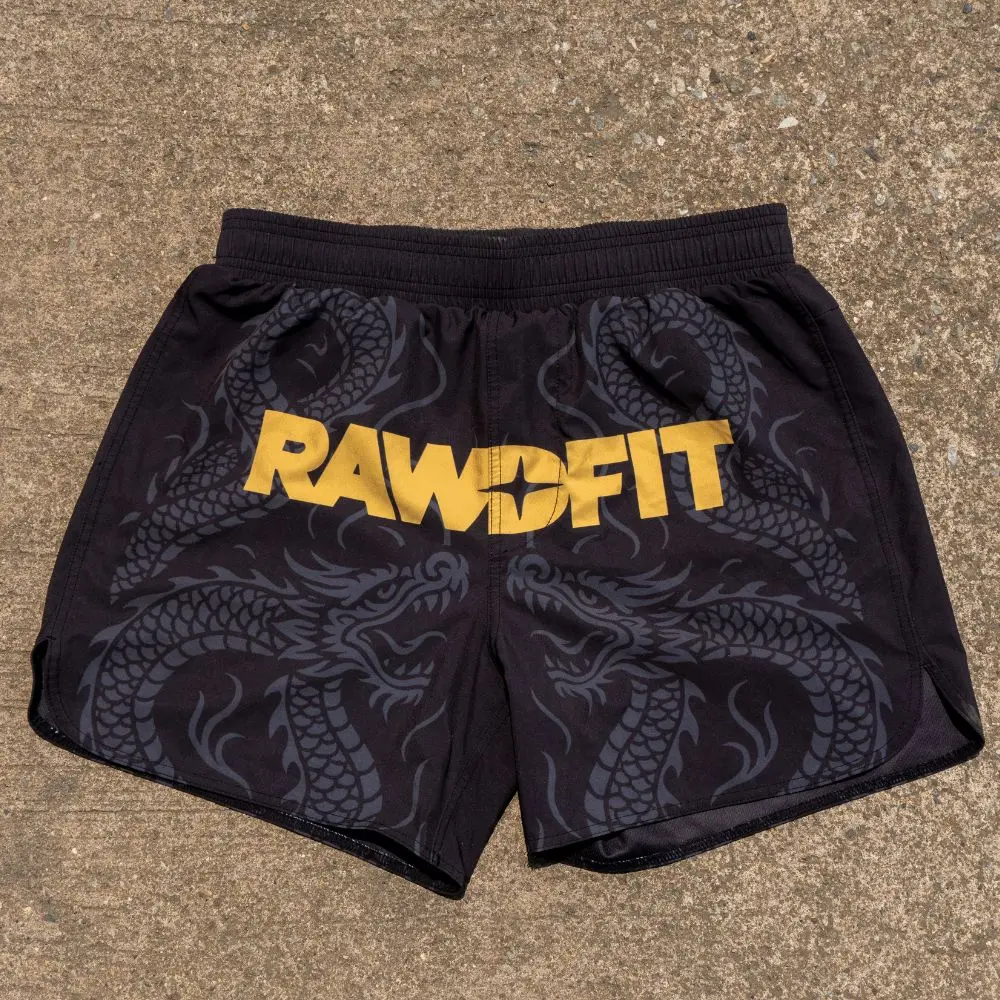 Black Dragon Combat Shorts