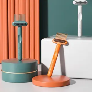 Comb & Hairbrush Cleaner Set (2 Count) — Dual-Tool Mini Rake/Bristle Brushes to Remove Hair, Dust, Product Build-Up & Residue from Combs & Brushes — Portable, Reusable, Professional or Home Use