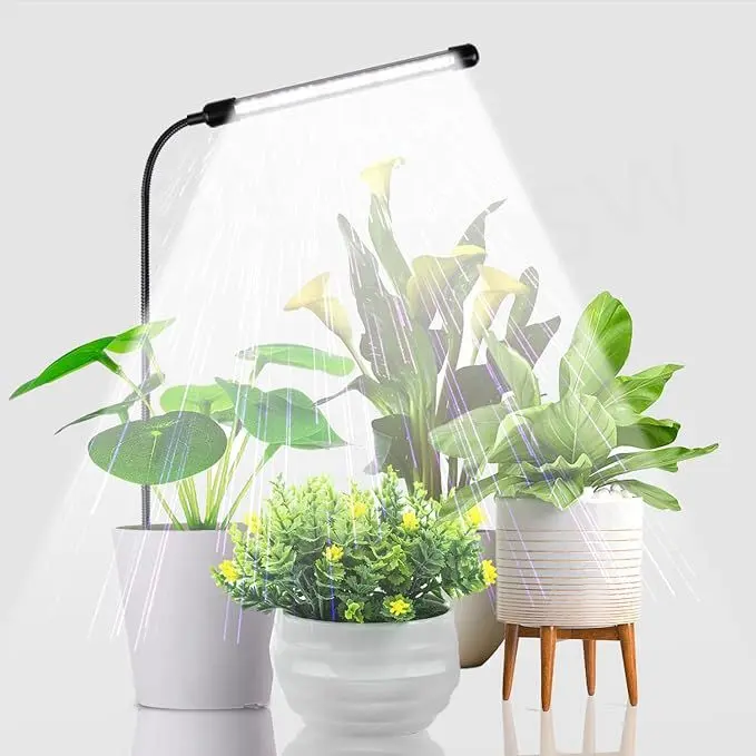 1pack LED Grow Light, 6000K Full-spectrum Plant Growth USB Lamp with Warm, Yellow, White LEDS for Indoor Plants