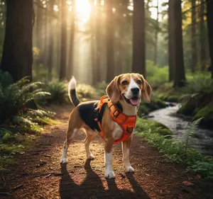 SafeStride™ Reflective No-Pull Harness + Leash Set