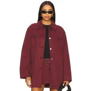 AFRM The Belted Workwear Jacket in Port Royale