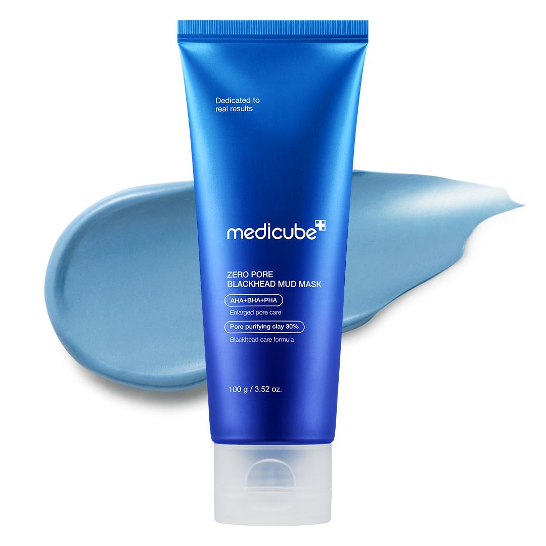 [medicube] Zero Pore Blackhead Mud Mask 3 min mud mask pore care Strong Blackhead Absorption