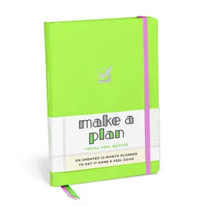 Make a Plan Undated Planner and Weekly Agenda Notebook Make a Plan Undated Planner and Weekly Agenda Notebook