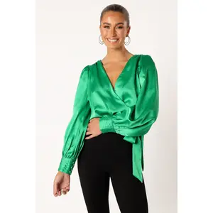 Tiarne Long Sleeve Top - Green Tiarne Long Sleeve Top - Green