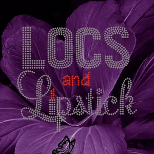 Locs and Lipstick Rhinestone Reusable Template Large Size Pattern Great for any Fabric