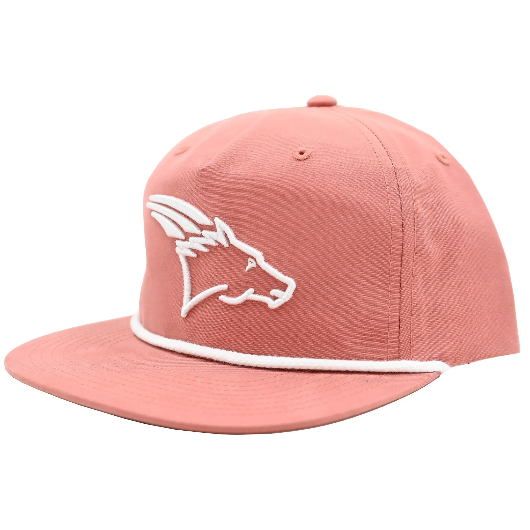 Coolhorse Dusty Red Grandpa Cap with Coolhorse Logo