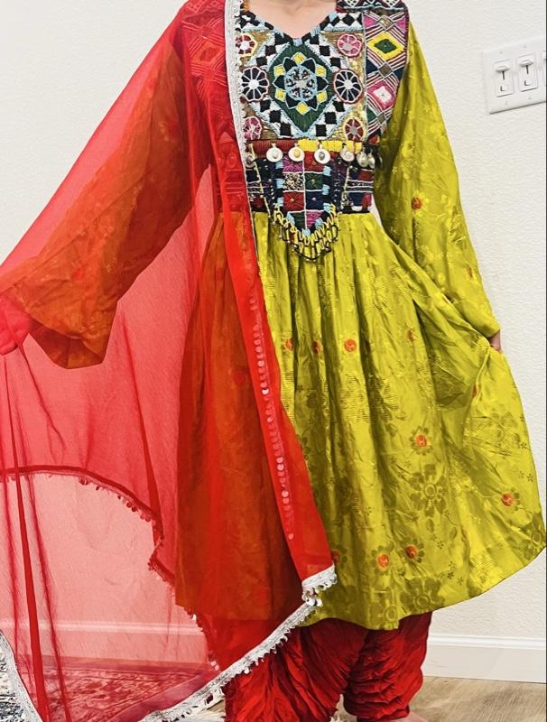 High quality handmade afghan  Dress