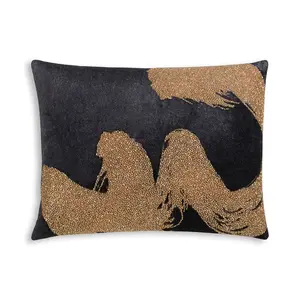 Sayra Black Gold Pillow