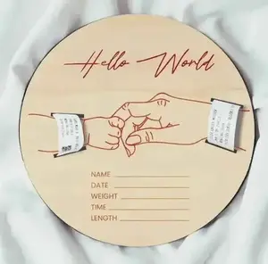 Personalized Baby Wooden Plaque