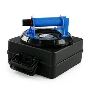 8Inch Heavy Duty Glass Suction Cup Lifter Double Thickness - 510lb. Non-Slip Handle Vacuum Lifter for Replacement Window, Granite/Tile Lifting (Carrying Case Included)