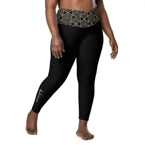 Recycled Crossover Leggings with Pockets