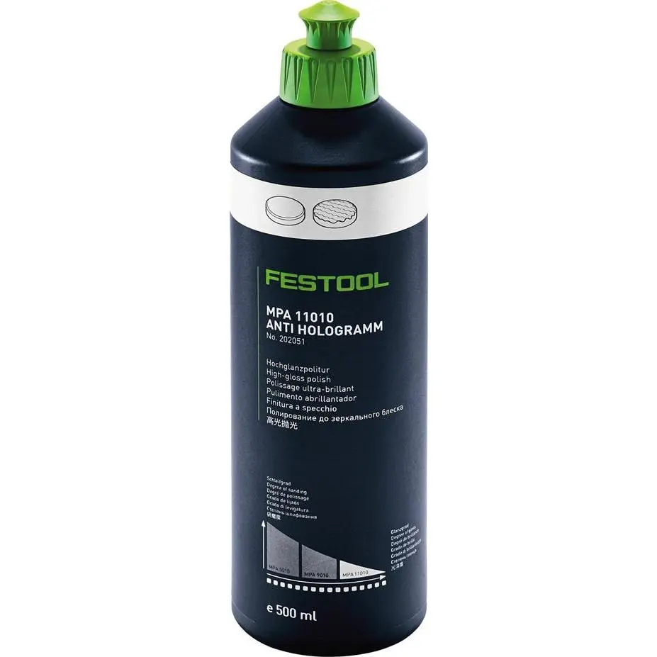 Festool High Gloss Polishing Compound MPA 11010 WH/0.5L 202051