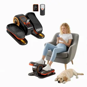 Nicole Selection Compact Electric Mini Elliptical Machine - Portable Home Gym, 12 Resistance Levels, Quiet Motor, 90V Power, Perfect for Small Spaces & Fitness