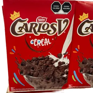 Carlos V Cereal - 590g Chocolate Flavor Breakfast Cereal Carlos V Cereal - 590g Chocolate Flavor Breakfast Cereal