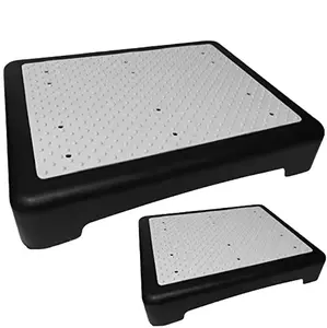 Large Anti Slip Half Step Stool for Elderly Shower Stepping, Safety Door Walking Step, Non Slip Outdoor Mobility Step for Doorways, Disability Aids, Bath Use