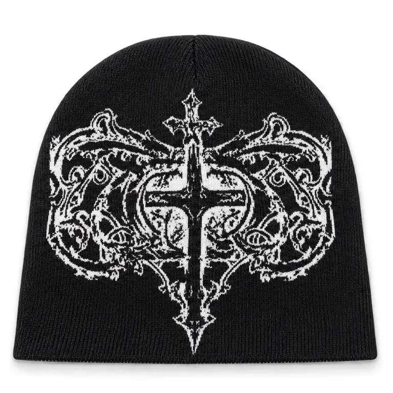 Reversible Cross Beanie