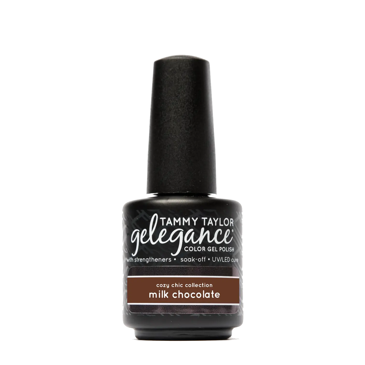 Tammy Taylor Nails Gelegance Color Gel Polish - Milk Chocolate, 50ml, Soak-Off, UV-LED Light, Cosmetic Nail Care for Nail Art and Manicure
