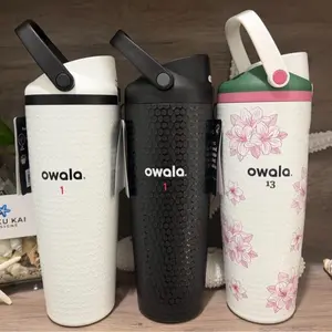 Special Edition Owala FreeSip Sway Golf Tumbler Zalea Golf Water Bottle 30oz, Suitable For Everyday Use