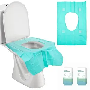 20/50 sets of disposable toilet seat covers, with dimensions of 15.7x23.6 inches. Portable toilet pad cloth, suitable for both home and hotel use, suitable for adults and children.