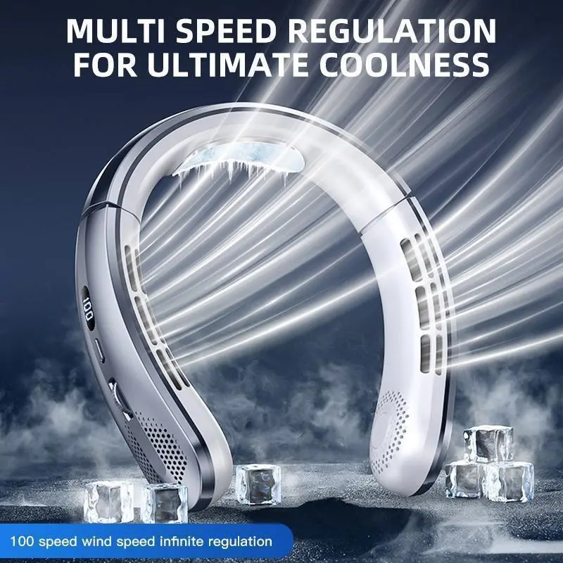 Fan3000mAPortableMiniHangingNeckFanBladelessNeckbandFanDigitalDisplayPowerAirCoolerUSBRechargeableElectricFans Fan3000mAPortableMiniHangingNeckFanBladelessNeckbandFanDigitalDisplayPowerAirCoolerUSBRechargeableElectricFans