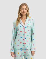 Seafoam Sleepy Hearts