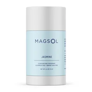 MAGSOL Jasmine Natural Magnesium Deodorant | Aluminum Free