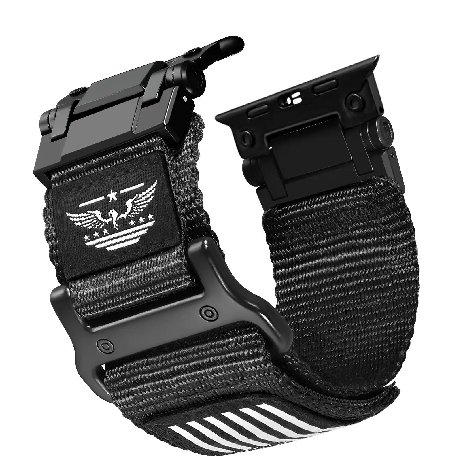 Birthday Giftwithout watch Durable Wearable Steel Metal Nylon Men Band for Apple Watch Ultra 21 Breathable Sport Loop Adjustable Strap Availabl Birthday Giftwithout watch Durable Wearable Steel Metal Nylon Men Band for Apple Watch Ultra 21 Breathable Sport Loop Adjustable Strap Availabl