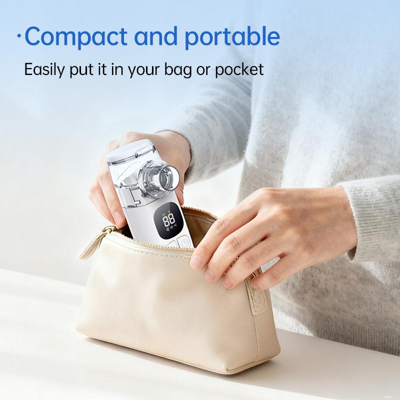 Portable Nebulizer - Adult And Children Nebulizer - Rechargeable Handheld Mesh Nebulizer Machine, for Travel And Home Use, Quickly Relieve Breathing Problems, Ultra-quiet